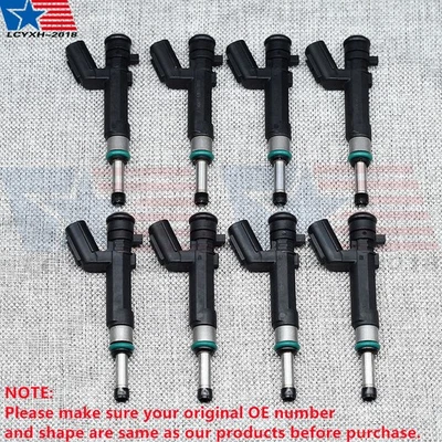Set of 8 Fuel Injectors Fits for 2012-2019 Nissan Versa 1.6L 16600-1KT0A US - Image 1 of 4