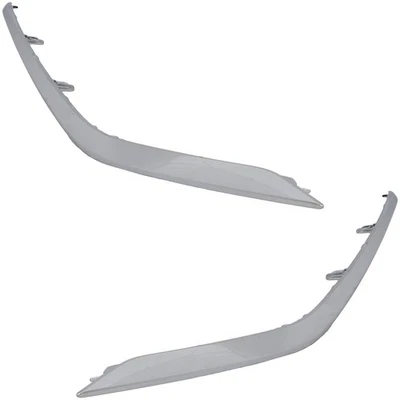 Juego de molduras de parachoques para Nissan Murano 2019-2021 delantero lado conductor y pasajero Foto 1 de 4