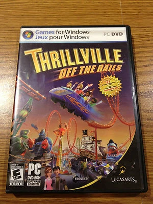 ** Thrillville: Off the Rails (PC CD, Windows, 2007) Bilingual Region Free Ed - Image 1 of 2