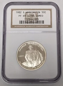 1982 S Washington Half Dollar NGC PF69 Ultra Cameo - Picture 1 of 5