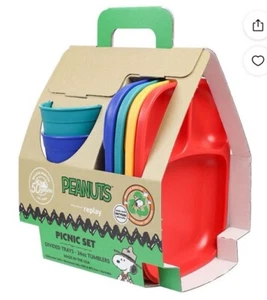 Re-Play Peanuts Beagle Scout Collection Camp Snoopy 6-teiliges Picknick-Set - Bild 1 von 6