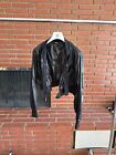 Y-3 Yohji Yamamoto Womens Cropped Nylon Jacket Large (Fits Medium) Black Running