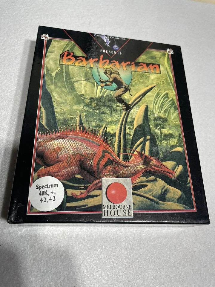 Barbarian zx  Spectrum Sinclair. caja grande - Imagen 1 de 4