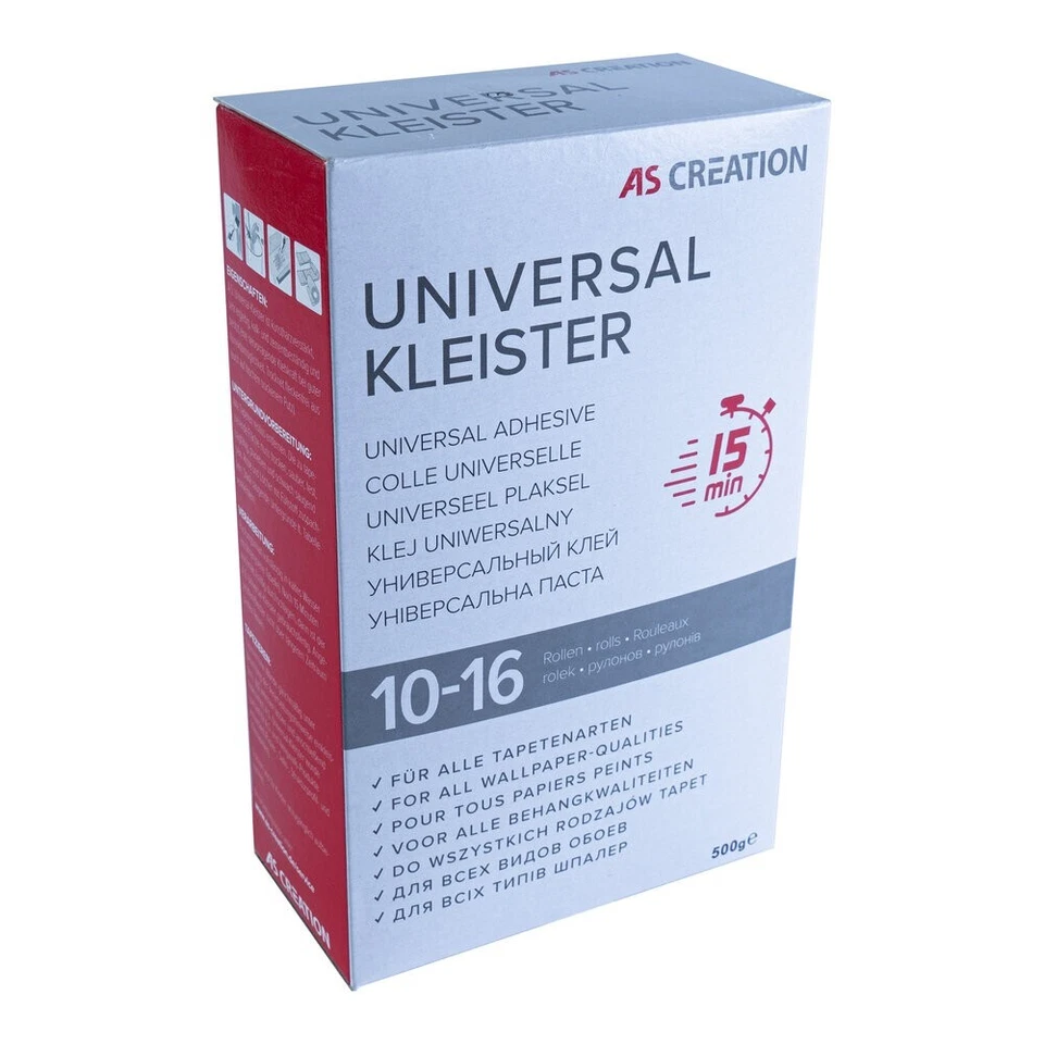 Pâte universelle pour Tous Tapetenarten 500g XXL Pack - 50-80m ² Atteindre - Photo 1/4