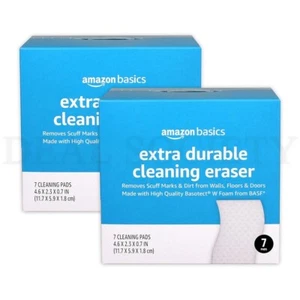 Amazon Basics Extra Durable Cleaning Eraser White 14 Count - Picture 1 of 5