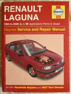 USED Haynes Manual 3252 - Renault Laguna 1994 to 2000 (L-W Reg) Petrol & Diesel - Picture 1 of 5