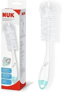 NUK 2 in 1 Flexible Bottle Brush | Baby Bottle & Teat Brush - Picture 1 of 5