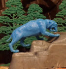 Moule MPC 1962, type II poudre à dents de sabre tigre (Smilodon) bleu