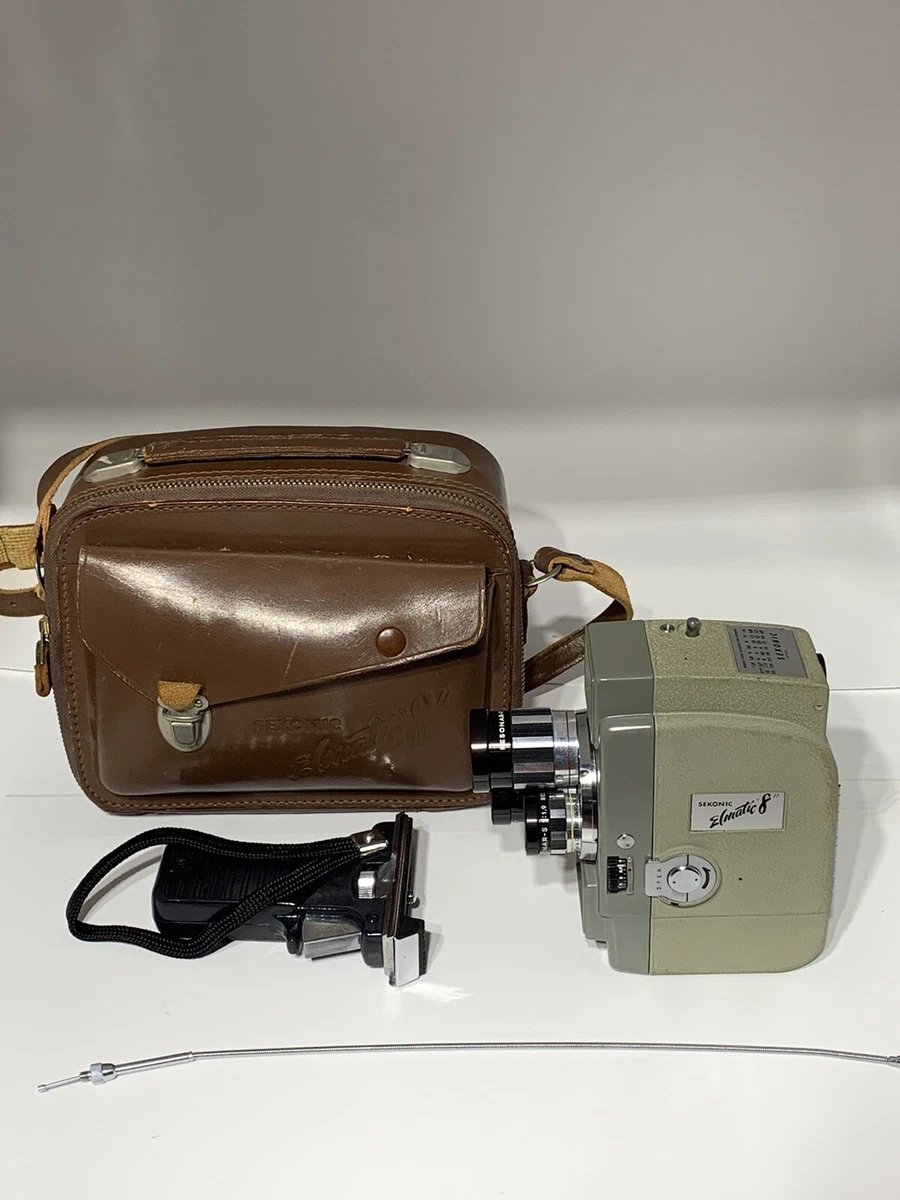SEKONIC ELMATIC8 8ミリフィルムカメラ ケース付き 動作品