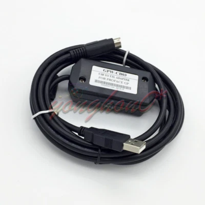 1PC New GPW-CB03 PLC Cable for GP Pro-face Download Cable USB To RS232 PLC - Image 1 of 4