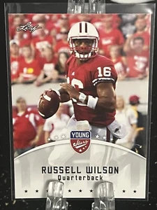RUSSELL WILSON-----2012 LEAF-----YOUNG STARS----STEELERS - Picture 1 of 2
