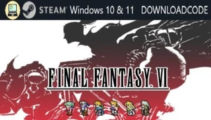 NEU PC Computer Spiel Final Fantasy VI 6 Pixel Remaster für Windows 10 11 STEAM - Bild 1 von 12