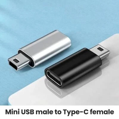 Adattatore da USB C a Mini USB-2.0 Tipo C Femmina a Mini Maschio Convertire Bello❃ - Immagine 1 di 4