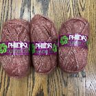 Lot of 3 Phildar Dundee Mohair Wool Acrylic Yarn  #89V104 ROSE Cream