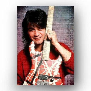Tarjeta de boceto limitada Eddie Van Halen #15 3/50 PaintOholic firmada - Imagen 1 de 3