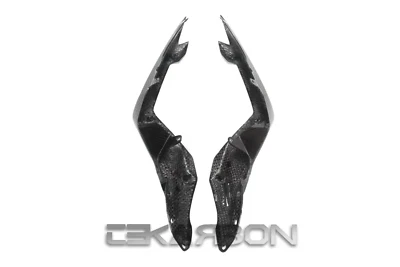 2013 - 2017 Kawasaki Ninja Z250 / 15-17 Z300 Carbon Fiber Tail Side Fairings - Изображение 1 из 4
