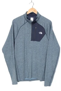 THE NORTH FACE FLASHDRY Half Zip Top Active Wear Men Size XL Melange - Picture 1 of 8