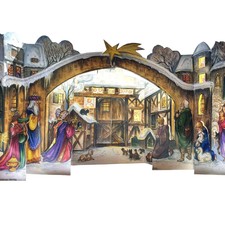 Richard Sellmer 3D Traditional Advent Calendar At the Christmas Crib 934