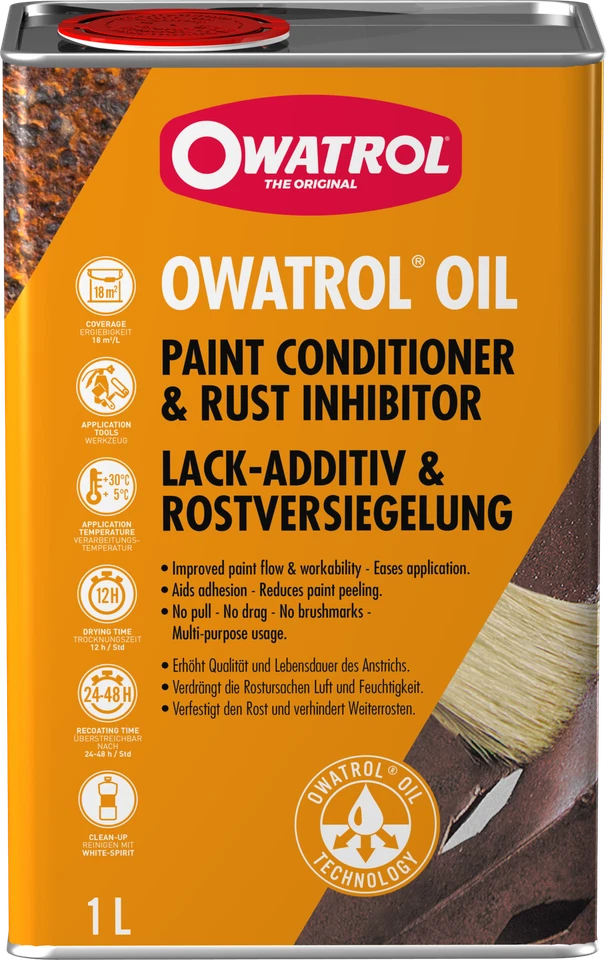OWATROL OIL Öl Rostschutz Rostversiegelung Lack Additiv Auto Oldtimer Metall 1L - Bild 1 von 4