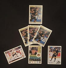 (7) PAVEL BURE CARDS - (5) 1992 O-PEE-CHEE PREMIER #67 & (2) 92 UPPER DECK - NM