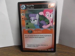 Tarjeta promocional 2014 My Little Pony TCG MLP - Maud Pie Like a Rock - Foil casi nueva #Pf2 - Imagen 1 de 2