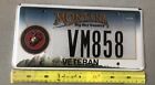 *License Plate, Montana, Veteran, VM 858