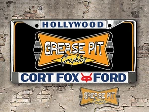 Marco de matrícula Cort Fox Ford Hollywood - Imagen 1 de 3