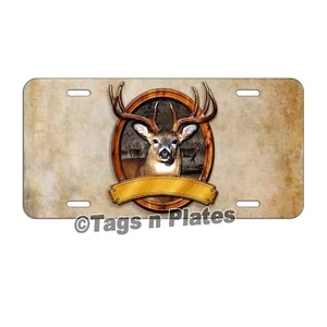 License Plate Tag Deer Hunting Mounted Deer Deer Season - Picture 1 of 1