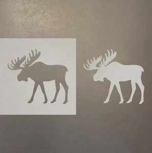 Suministros de arte de pintura con aerógrafo plantilla Mylar de plástico Moose 3 - Imagen 1 de 1