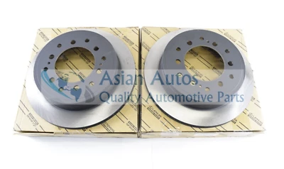 OEM GENUINO TOYOTA 4RUNNER 2003-2009 ROTORES DE FRENO DE DISCO TRASERO 2X 4243160201 Foto 1 de 4