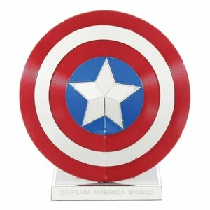 Metal Earth: Captain America's Shield 3D Metal Model Kit - Picture 1 of 2