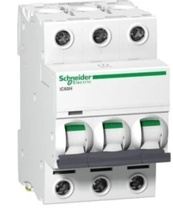 Schneider A9F53302 Acti9 IC60H 3P 2A Circuit Breaker - Picture 1 of 1