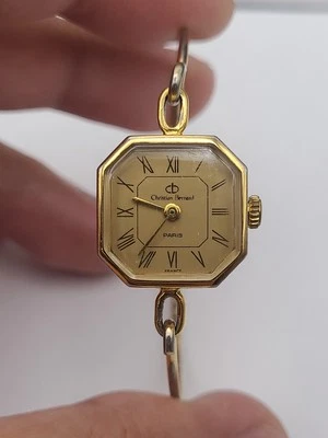Christian Bernard Paris Vintage Ladies Quartz Bangle Mechanical Watch  - Image 1 of 4