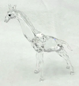 GIRAFFA CRISTALLO SWAROVSKI ALTEZZA 5,5" SENZA SCATOLA O COA - Foto 1 di 5