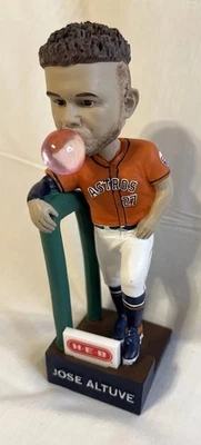 BRAND NEW - Jose Altuve Houston Astros Bubblegum Dugout Bobblehead - HEB - Image 1 of 4