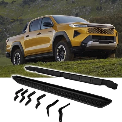 Fixed Running Board Side Steps Nerf Bar Fit for 2026 Toyota Hilux Travo Overland - Image 1 of 4