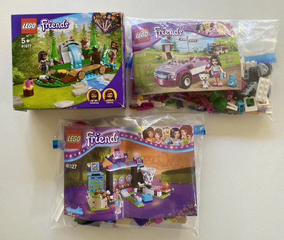 Lego Friends Bundle. Juegos: 41677, 41013, 41127, todos con manuales, 1 con caja Foto 1 de 4