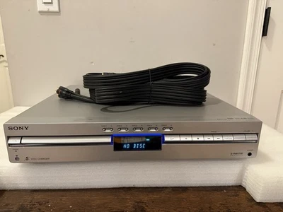 Sony 5 Disc CD DVD Receiver HCD-BC150 + Comp Cables - Tested - Image 1 of 4