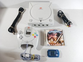 SEGA Dreamcast Console Bundle Soul Calibur VMU Tested OEM Controller Soulcalibur