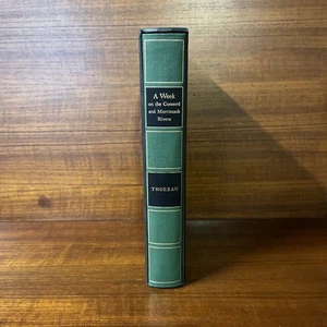 Henry David Thoreau A Week on the Concord and Merrimack Rivers Limited Editions - Bild 1 von 10