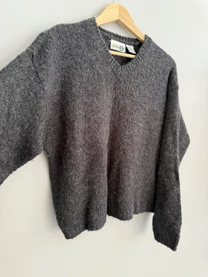 Suéter Pullover Vintage Paul Harris Design PHD Mezcla Lana Gris Para Mujer’s Talla L Foto 1 de 4