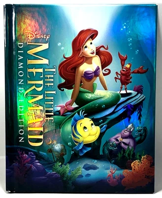 Disney's Little Mermaid (Blu-ray+DVD) DIAMOND Ed TARGET Excl w/ Storybook Cover! Foto 1 de 4