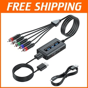 Adaptador de escalador Plug and Play HDMI a componentes - Full HD para dispositivos heredados - Imagen 1 de 9