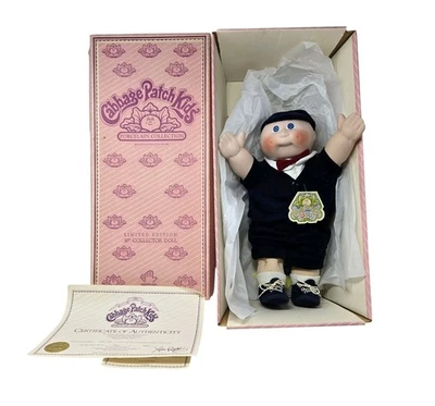 Muñeca vintage 1984 Applause Jeffery Nicholas 16" porcelana repollo parche niños-nueva Foto 1 de 4