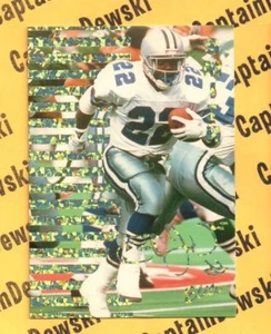 Tarjeta de autógrafo EMMITT SMITH Nitro Elite lámina dorada prisma RARA edición limitada 🙂 - Imagen 1 de 2