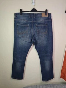 Tom Tailor Marvin Jeans Straight Leg Blue Waist 38 Leg 30 Excellent Condition UK - Picture 1 of 20