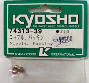 Nipple & Packing GT12 GT15 GT16 Nitro Engine 74313-39 Kyosho - Imagen 1 de 1