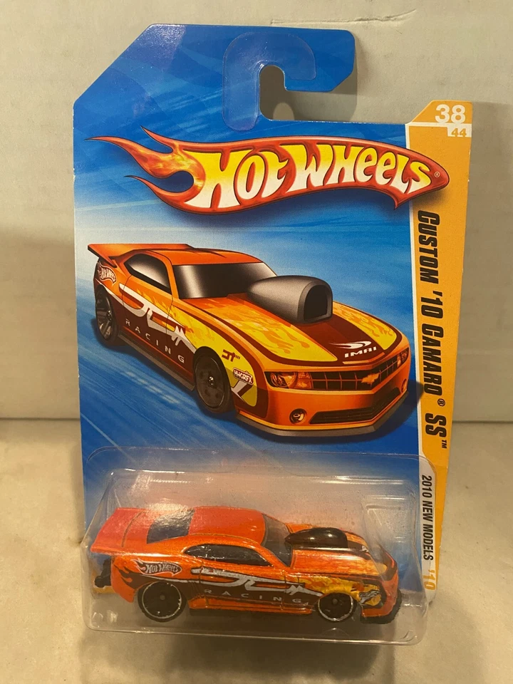 2010 Hot Wheels #38 Nuevo Modelos 38/44 Custom'10 Camaro Ss Orange Variante W/ - Imagen 1 de 1
