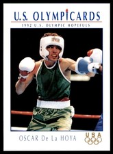 1992 Impel U.S. Olympics Oscar De La Hoya #23