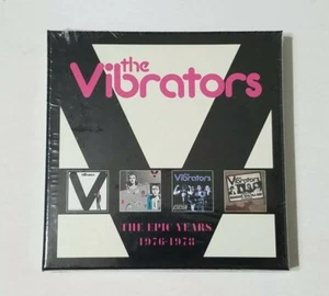 The Vibrators: The Epic Years 1976-1978 CD BOX SET (4-Disc Set, 2017) -- NEW! - Picture 1 of 6